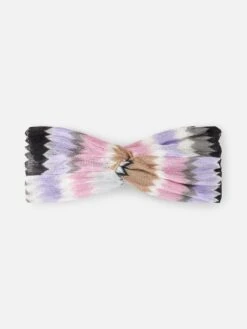 Woman Lilac Chevron Hairband