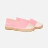 Pink Canvas Espadrillas With Embroidery -MC2 Saint Barth Shop pink shoes canvas 4eaf6425 a08f 474e acf4 318d770545ff