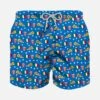 Boy Light Fabric Swim Shorts With Pizza Print 2 Boy Light Fabric Swim Shorts With Pizza Print -MC2 Saint Barth Shop pizza cola costume blu gnammy mc2 boy 898febcb 12cf 47d5 be79 36fc93956e8f
