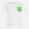 MC2 Saint Barth Boy Cotton T-shirt With Green Bandanna Printed Pocket -MC2 Saint Barth Shop pocket bandanna tshirt boy 1 ba071c1d fba3 4346 a706 ded9bf529fc0