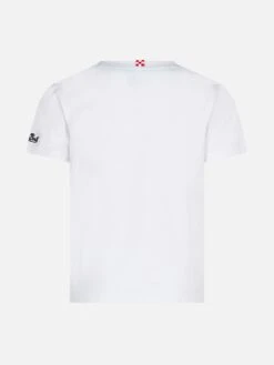 MC2 Saint Barth Boy Cotton T-shirt With Green Bandanna Printed Pocket -MC2 Saint Barth Shop pocket bandanna tshirt boy 2 70d3b70d 9b91 466b a07e 1790ec5ca87b