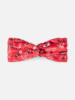 MC2 Saint Barth Girl Red Bandanna Hairband
