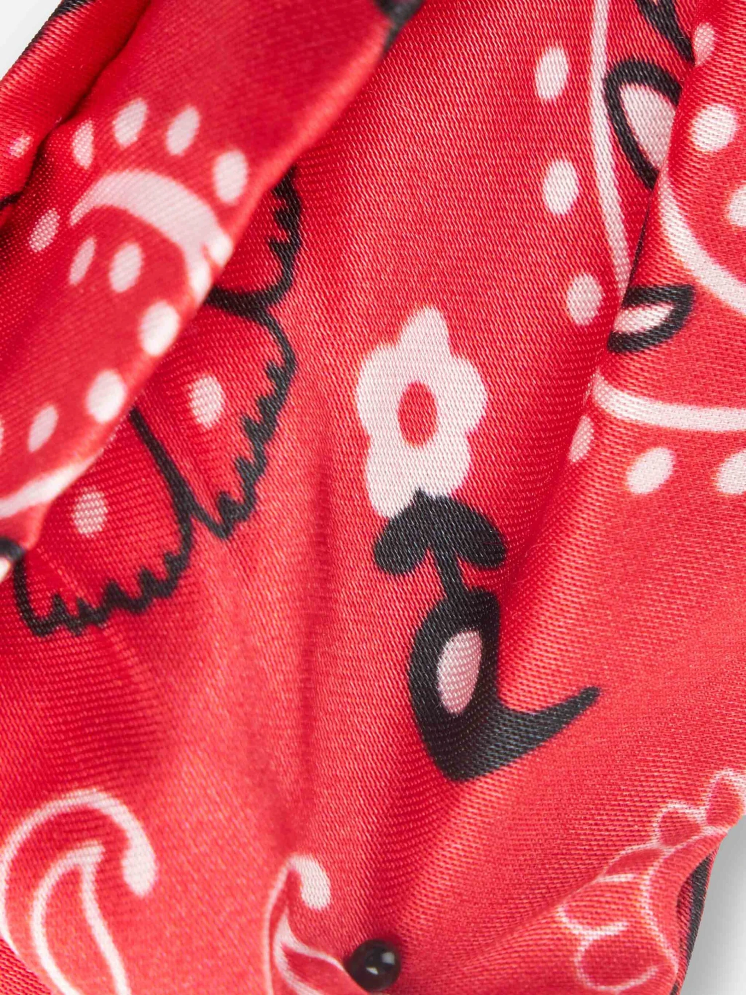 MC2 Saint Barth Girl Red Bandanna Hairband 4 MC2 Saint Barth Girl Red Bandanna Hairband - Image 2