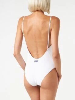 Ribbed One Piece Swimsuit 8 Ribbed One Piece Swimsuit -MC2 Saint Barth Shop ribbed onepiece swimsuit white 2 72e390ff bc6e 4931 aa8f 4e3e91aa1fcb