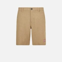 Man Beige Ripstop Fabric Bermuda -MC2 Saint Barth Shop ripstop bermuda man beige 4