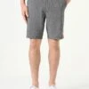 Man Black Ripstop Fabric Bermuda -MC2 Saint Barth Shop ripstop grey bermuda swimshorts 1