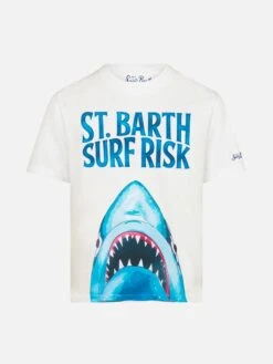 Boy's T-shirt Saint Barth Surf Risk
