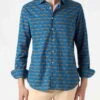 MC2 Saint Barth Man Muslin Cotton Sikelia Shirt With Wild Cat Print -MC2 Saint Barth Shop shirt animalier cotton man 1