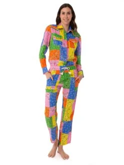 MC2 Saint Barth Multicolour Bandanna Print Linen Shirt 10 MC2 Saint Barth Multicolour Bandanna Print Linen Shirt -MC2 Saint Barth Shop shirt woman bandanna multicolor1