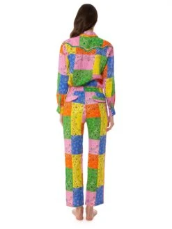 MC2 Saint Barth Multicolour Bandanna Print Linen Shirt 11 MC2 Saint Barth Multicolour Bandanna Print Linen Shirt -MC2 Saint Barth Shop shirt woman bandanna multicolor5