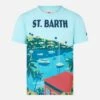 MC2 Saint Barth Boy Cotton T-shirt With St. Barth Postcard Print 1 MC2 Saint Barth Boy Cotton T-shirt With St. Barth Postcard Print -MC2 Saint Barth Shop stbarth postcard tshirt boy 1 89b57660 5288 412f b355 067ebdad3d57
