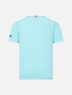 MC2 Saint Barth Boy Cotton T-shirt With St. Barth Postcard Print -MC2 Saint Barth Shop stbarth postcard tshirt boy 2 69c08386 24a9 4594 99fd 006a23a32df6