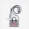 MC2 Saint Barth Navy Blue Canvas Key Holder -MC2 Saint Barth Shop striped blue red keyholder canvas 2 7baa61c4 05c1 42ee 9018 34732a44c3c8