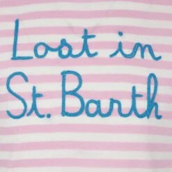 Girl T-shirt With Embroidery -MC2 Saint Barth Shop striped embroidery girl tshirt 3