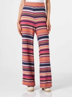 MC2 Saint Barth Knitted Striped Palazzo Pants