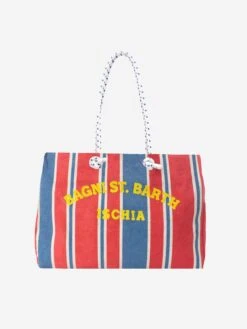 Sponge Stripedbag With Embroidery