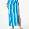 MC2 Saint Barth Cotton Pareo Skirt With Striped Print -MC2 Saint Barth Shop striped skirt pareo 1 a77e084b f474 4d03 a41e ec37f47ee880