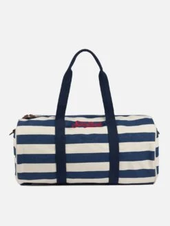 MC2 Saint Barth Travel Duffel Bag With Blue Stripes