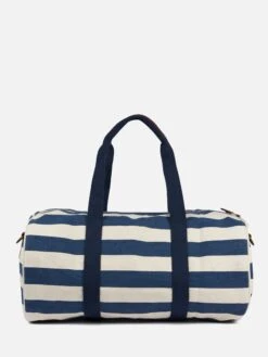 MC2 Saint Barth Travel Duffel Bag With Blue Stripes -MC2 Saint Barth Shop striped travel duffel bag 2