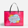 Summer Vibes Transparent Pvc Bag
