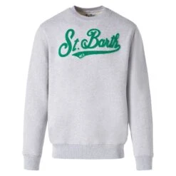 MC2 Saint Barth Man Crewneck Sweatshirt With Terry Logo 9 MC2 Saint Barth Man Crewneck Sweatshirt With Terry Logo -MC2 Saint Barth Shop sweatshirt man grey barth 4