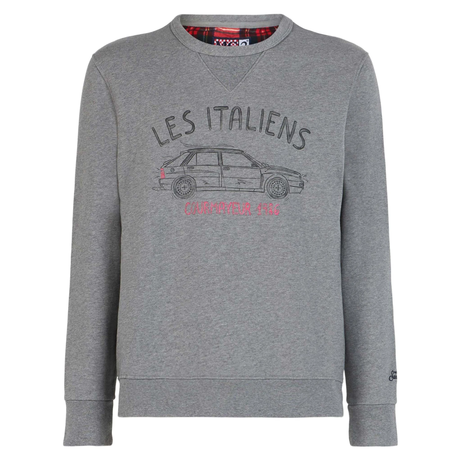 MC2 Saint Barth Cotton Sweatshirt With Les Italiens Print 6 MC2 Saint Barth Cotton Sweatshirt With Les Italiens Print - Image 4