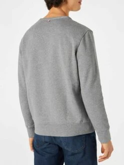 MC2 Saint Barth Cotton Sweatshirt With Les Italiens Print 8 MC2 Saint Barth Cotton Sweatshirt With Les Italiens Print -MC2 Saint Barth Shop sweatshirt man grey longsleeved 3