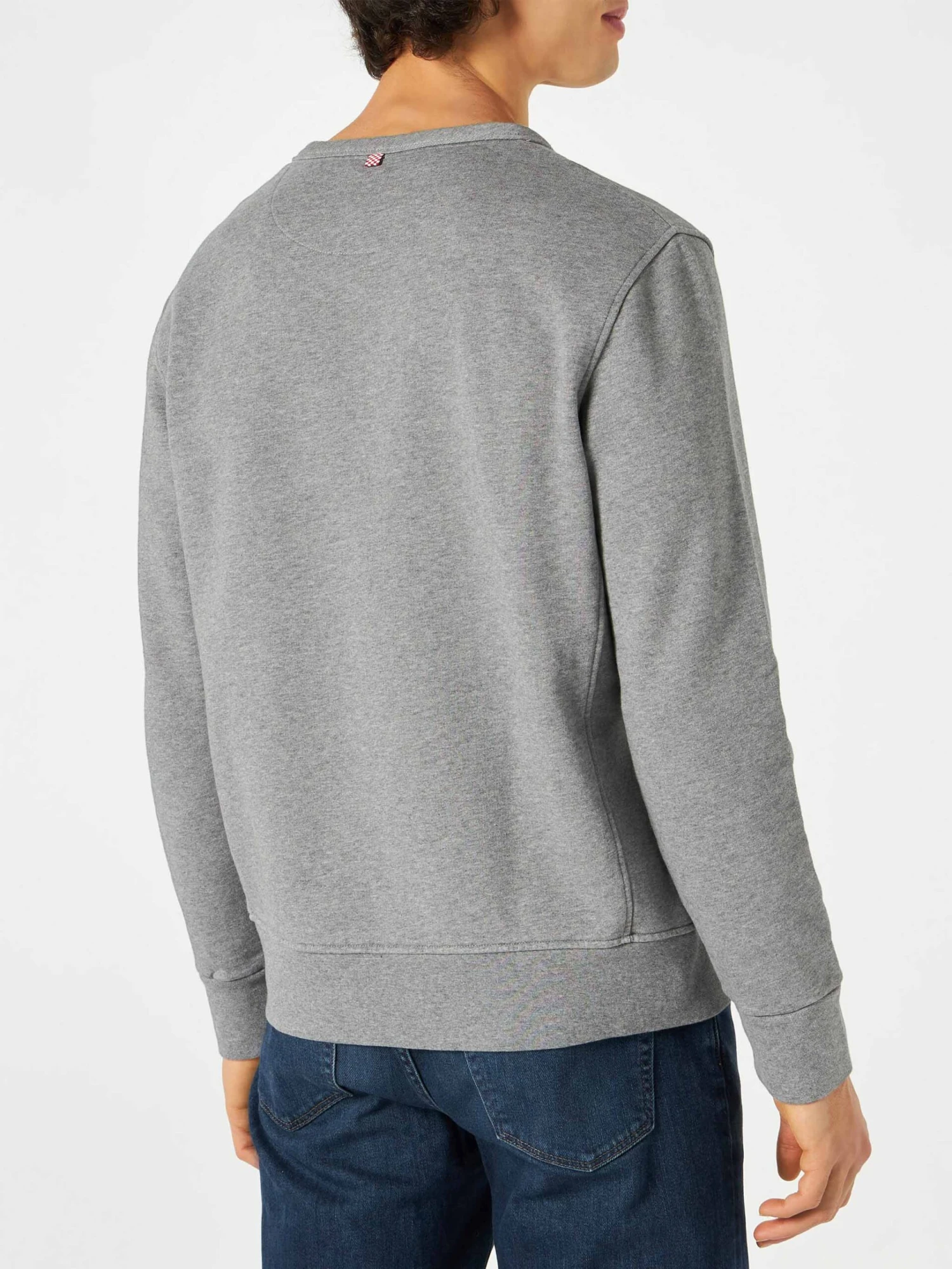 MC2 Saint Barth Cotton Sweatshirt With Les Italiens Print 5 MC2 Saint Barth Cotton Sweatshirt With Les Italiens Print - Image 3