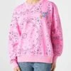 MC2 Saint Barth Woman Sweatshirt Stardust With Bandanna Print -MC2 Saint Barth Shop sweatshirt pink bandanna woman 2