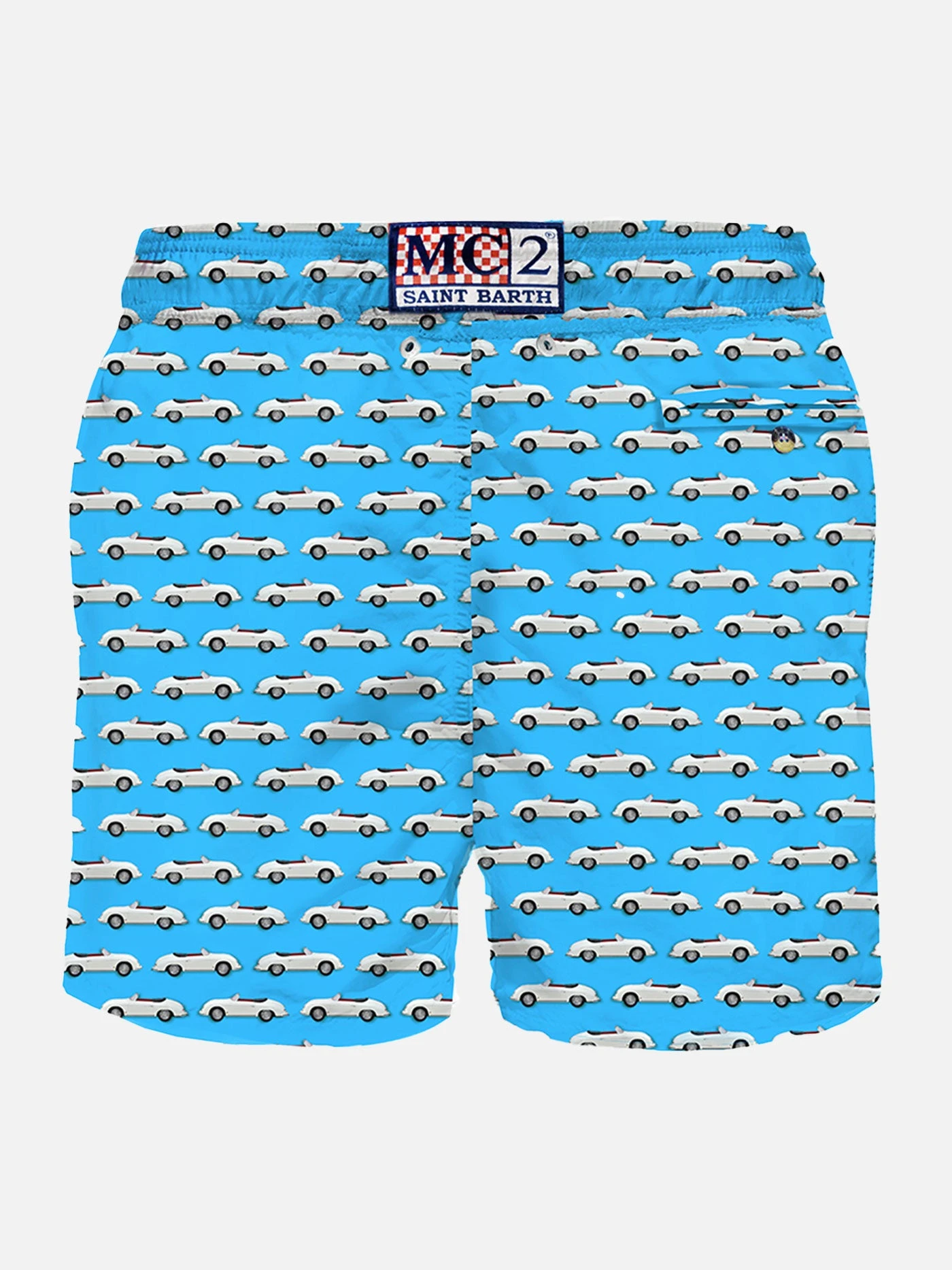 Cars Micro Print Light Fabric Swim Shorts 4 Cars Micro Print Light Fabric Swim Shorts - Image 2