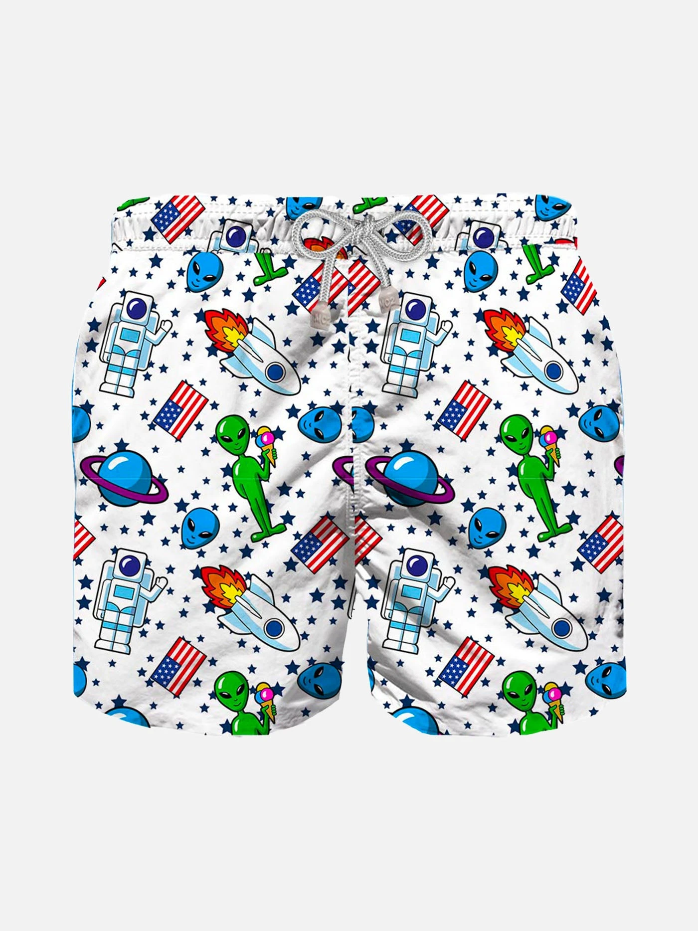 Space Print Boy Swim Shorts 3 Space Print Boy Swim Shorts