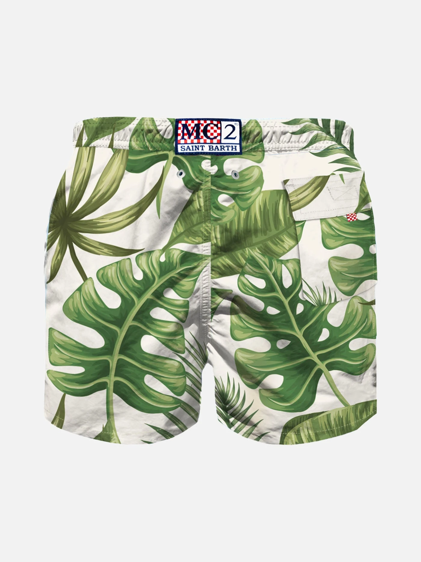 Tropical Print Boy Swim Shorts 4 Tropical Print Boy Swim Shorts - Image 2