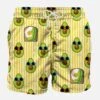 Mid-length Swim Shorts Avocado Toast Striped Print 2 Mid-length Swim Shorts Avocado Toast Striped Print -MC2 Saint Barth Shop swimshorts avocado stripes summer 2
