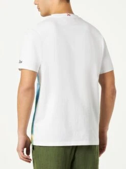 MC2 Saint Barth Man Cotton T-shirt With Capri Postcard Print 9 MC2 Saint Barth Man Cotton T-shirt With Capri Postcard Print -MC2 Saint Barth Shop t shirt man postcard capri 2