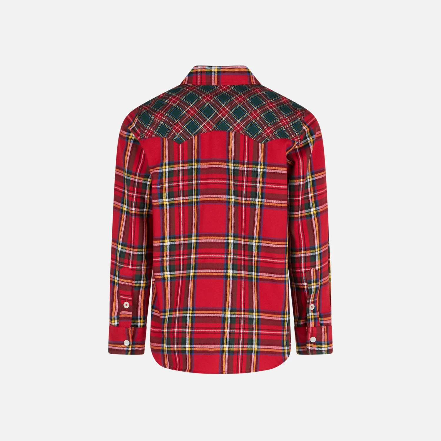 MC2 Saint Barth Boy Shirt With Tartan Print 4 MC2 Saint Barth Boy Shirt With Tartan Print - Image 2
