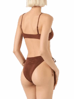 MC2 Saint Barth Woman Brown Terry Bralette Bikini 6 MC2 Saint Barth Woman Brown Terry Bralette Bikini -MC2 Saint Barth Shop terry brown bralette bikini 2