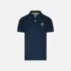 MC2 Saint Barth Boy Blue Terry Polo With Palm Embroidery -MC2 Saint Barth Shop terry polo boy blue 1