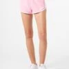 MC2 Saint Barth Woman Pink Terry Shorts With Piping | MELISSA SATTA SPECIAL EDITION -MC2 Saint Barth Shop terry shorts melissa satta 1