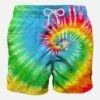 Fluo Tie Dye Man Swimshorts 1 Fluo Tie Dye Man Swimshorts -MC2 Saint Barth Shop tie dye costume mare 1