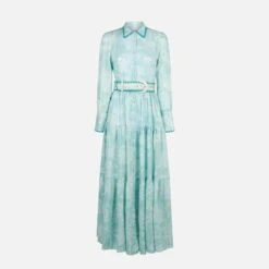 MC2 Saint Barth Woman Linen Long Dress -MC2 Saint Barth Shop toile jouy linen dress 4