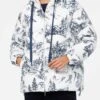 MC2 Saint Barth Woman Hooded Down Padded Jacket With Toile De Jouy Print 1 MC2 Saint Barth Woman Hooded Down Padded Jacket With Toile De Jouy Print -MC2 Saint Barth Shop toile jouy padded jacket woman 1
