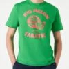 MC2 Saint Barth Man Cotton T-shirt With Watermelon Print -MC2 Saint Barth Shop tshirt man green fuchsia 2