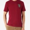 MC2 Saint Barth Man Burgundy T-shirt With Print -MC2 Saint Barth Shop tshirt man red skiclub 1