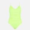 Fluo Yellow One Piece Swimsuit Francoise With Tulle -MC2 Saint Barth Shop tulle onepiece swimsuit woman 4 14877739 9b2d 498f bc3e 29562683c4d8