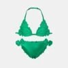 Girl Emerald Green Triangle Bikini -MC2 Saint Barth Shop tulle verde bikini 2