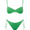 MC2 Saint Barth Woman Green Bralette Bikini