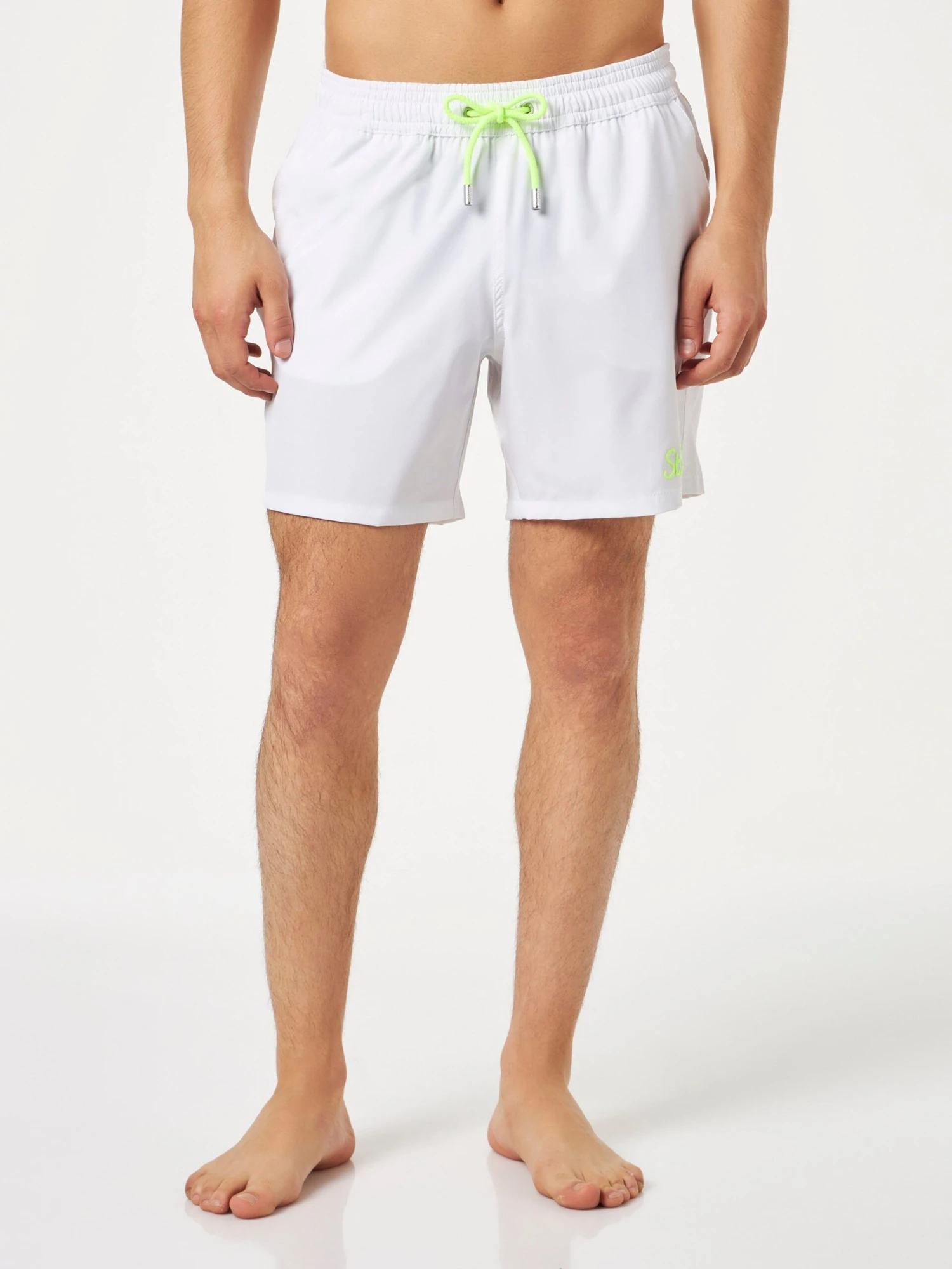 MC2 Saint Barth Man White Comfort Swim Shorts 5 MC2 Saint Barth Man White Comfort Swim Shorts - Image 3