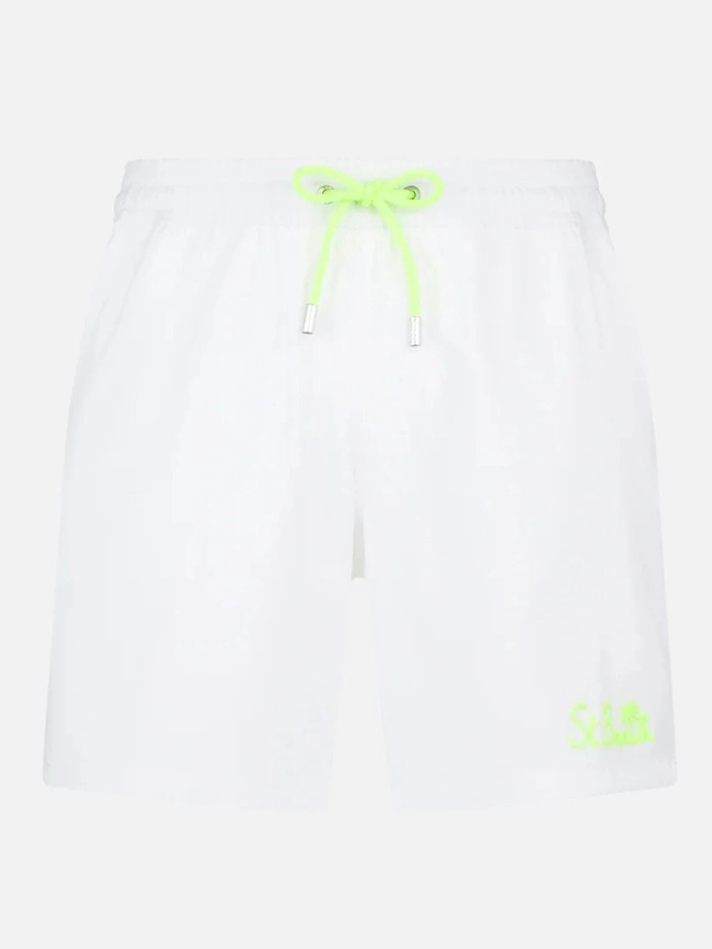 MC2 Saint Barth Man White Comfort Swim Shorts 3 MC2 Saint Barth Man White Comfort Swim Shorts
