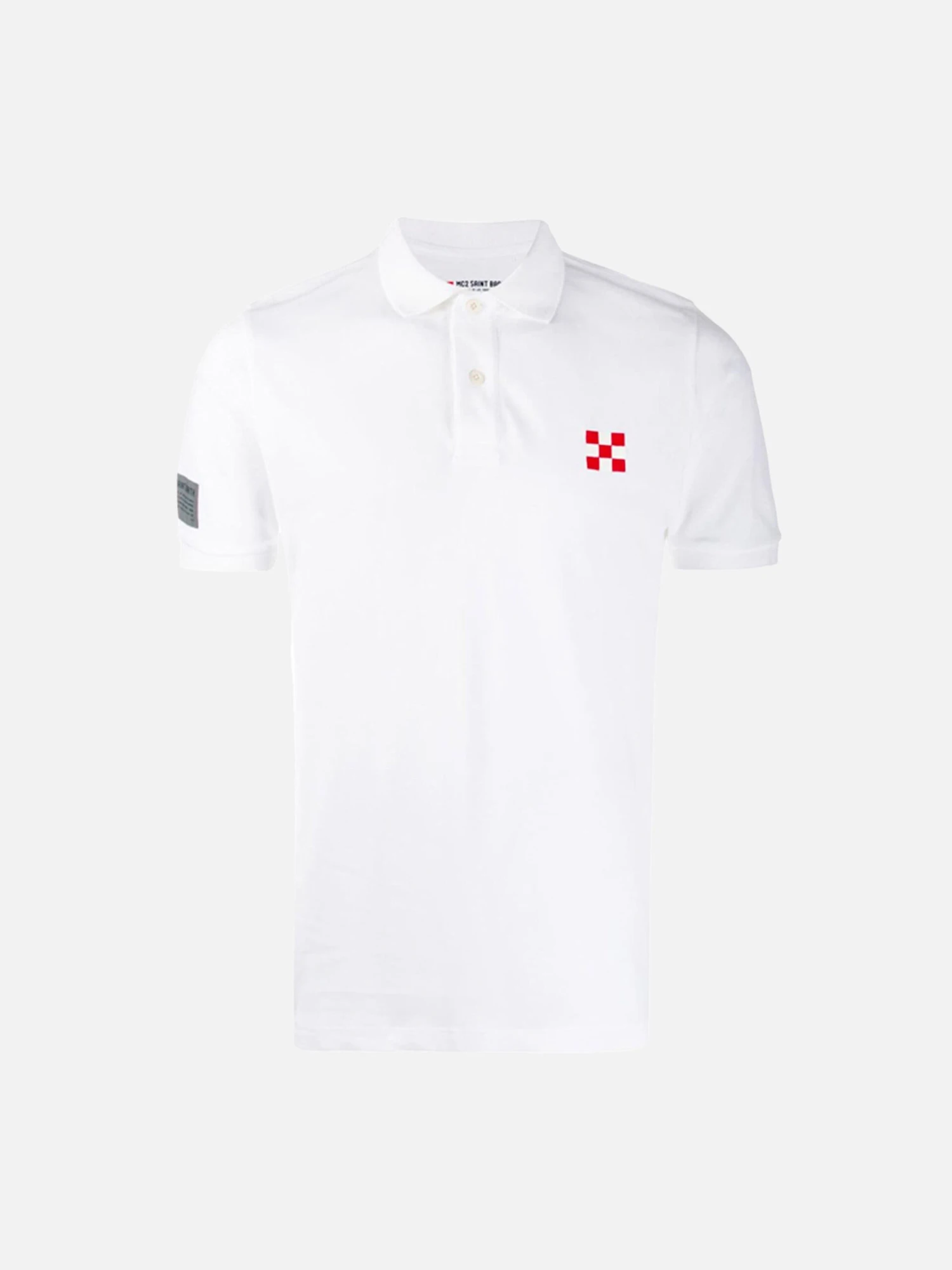 Front Embroidery And Back Print Kid's Piquet Polo 3 Front Embroidery And Back Print Kid's Piquet Polo