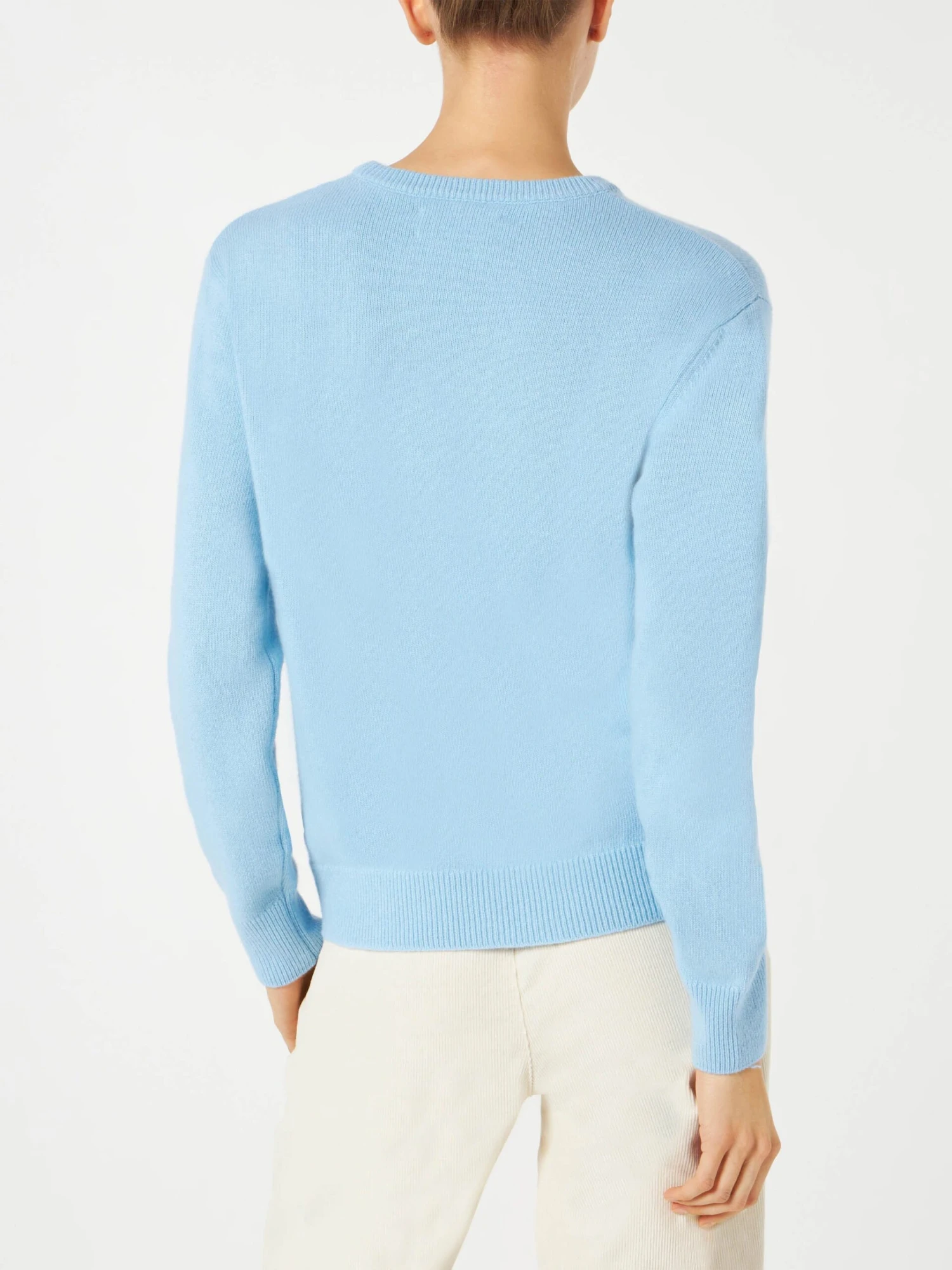 Woman Sweater With Cortina Queen Embroidery 5 Woman Sweater With Cortina Queen Embroidery - Image 3